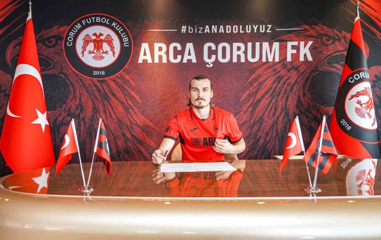 Çorum FK, Çağlar Söyüncü ile 2 Yıllık Sözleşme İmzaladı