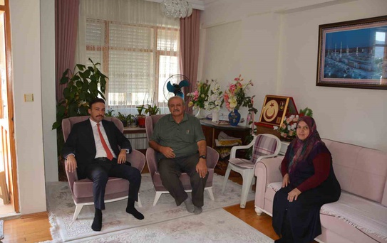 Başsavcı şehit ailesini ziyaret etti
