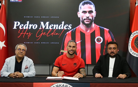 Gençlerbirliği, İtalya'dan Pedro Mendes'i 2 yıllığına kadrosuna kattı