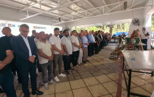 Girne’deki gemi faciasında batık gemiden çıkarılan ilk cenaze toprağa verildi
