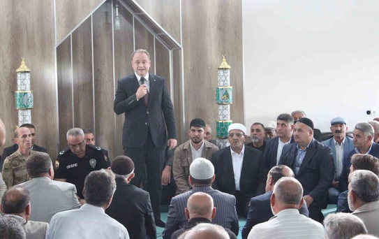 Muş Bulanık'ta iki aile arasındaki husumet barış töreniyle son buldu
