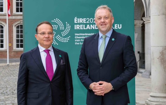 Bakan Yardımcısı Bozay, Dublin'de İrlandalı yetkililerle görüştü