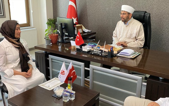 Filipinli Rowena Antone, Kayseri Develi'de düzenlenen ihtida töreniyle Müslüman oldu