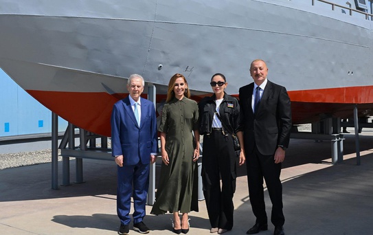 Aziz Yıldırım, Azerbaycan Cumhurbaşkanı Aliyev ile bir araya geldi
