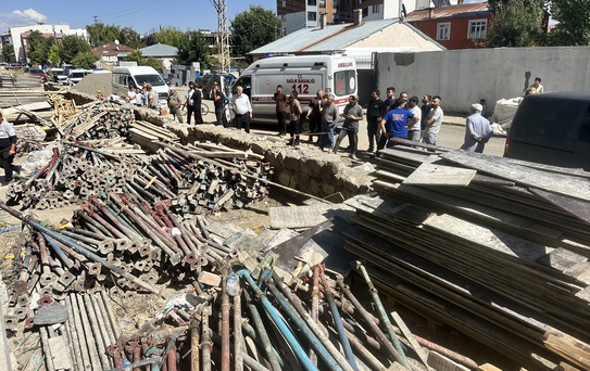 İnşaatta Düşen İşçi Son Yolculuğuna Uğurlandı