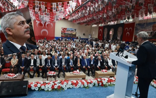 MHP Hatay'da 15. Olağan İl Kongresi yapıldı, Başkan Metin Taşçı yeniden seçildi