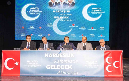MHP Malatya Kongresi: Turgay Şengönül Güven Tazeledi