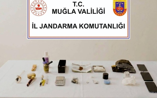 Bodrum'daki uyuşturucu operasyonunda aralarında eski avukatın da olduğu 3 şüpheli tutuklandı