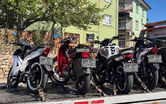 Kastamonu'daki trafik denetiminde 33 sürücü ve 223 araca para cezası kesildi