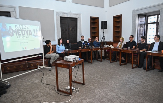İbn Haldun Üniversitesi'nde Gazze için medya çalıştayı düzenlendi