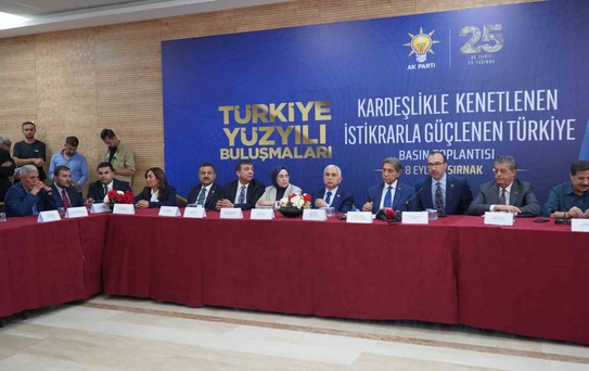 Şırnak’ta ‘Terörsüz Türkiye’ mesajı: 'Bu hedeften artık dönüşümüz yok'