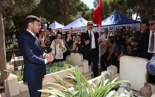 Süper Vali Recep Yazıcıoğlu vefatının 23. yılında memleketi Aydın Söke'de dualarla anıldı