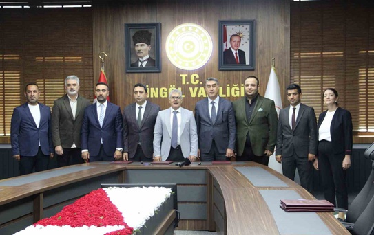 Bingöl'de trüf mantarı ve yapı stoku projeleri için protokol imzalandı