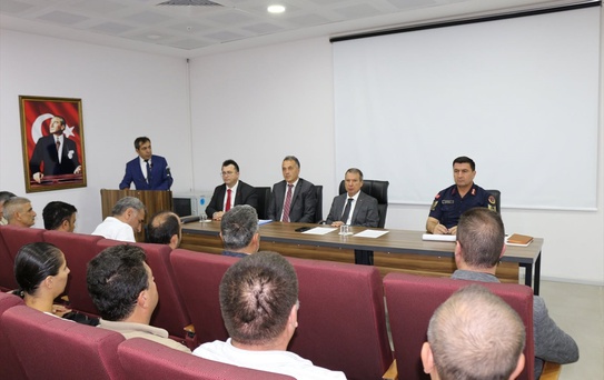 Kapaklı'da okul güvenliği toplantısı, Kaymakam başkanlığında yeni tedbirlerle planlandı