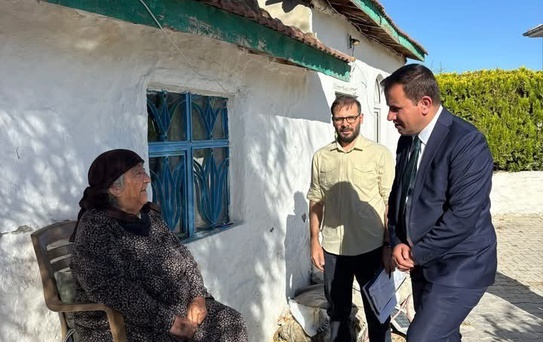 Kaymakam Topaca’dan köylerde anlamlı ziyaretler
