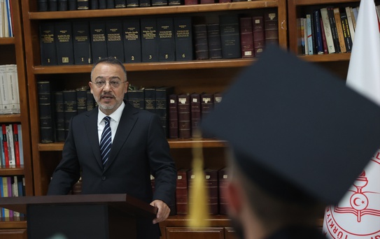 Suriye'ye dönen lise öğrencileri için Türk Büyükelçiliğinde mezuniyet töreni yapıldı