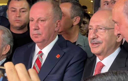 Yeni Partilileri küplere bindiren görüntü! Muharrem İnce ile Kılıçdaroğlu yan yana