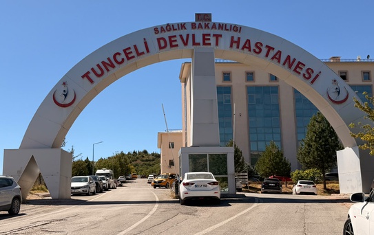 Tunceli Pertek'te yüksek gerilim hattından düşen işçi ağır yaralandı, ameliyata alındı