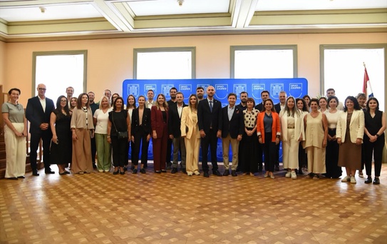Edirne Belediyesi Zagreb'deki B40 Balkan Şehirleri Ağı toplantılarına katıldı