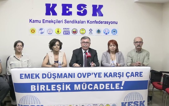 KESK'ten OVP'ye emek düşmanı eleştirisi, Karagöz uyardı