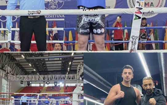 Vanlı sporcu Furkan Bilici, Kosova'da +91 kiloda dünya şampiyonu oldu