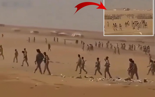 Yemen'de savaşın seyrini değiştiren görüntüler! Yüzlerce asker teslim oldu