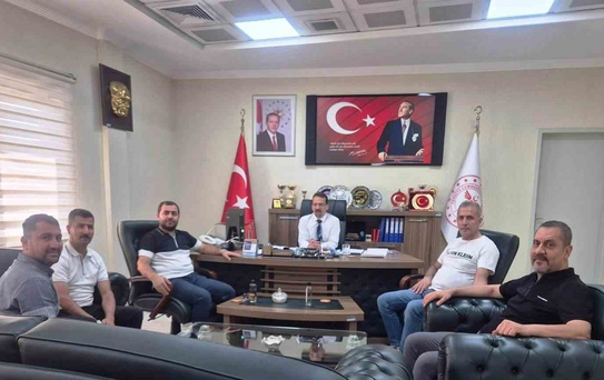 Cizre Devlet Hastanesi başhekimi Sapan, basın mensuplarıyla bir araya geldi