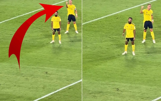 Takım arkadaşına ısrarla ''Barajdan çık'' talimatı veren Ronaldo, hayatının şokunu yaşadı