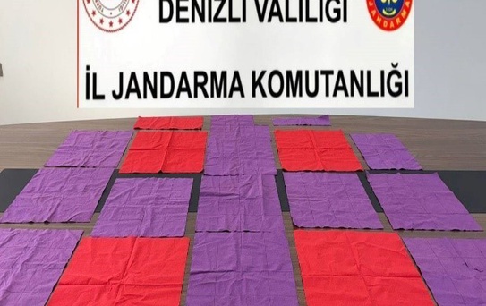 Denizli'de operasyonda 2 şüpheli tutuklandı