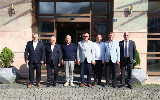 Göynücek Belediye Başkanı Şahin, Ordu Büyükşehir Belediyesini ziyaret etti