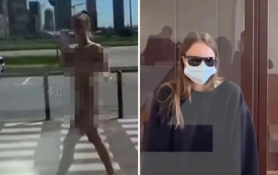 Sokakta çıplak canlı yayın yapan modele ağır hapis cezası