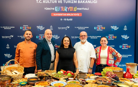 Kayseri Kültür Yolu festivalinde 34 lezzet noktası ziyaret edildi
