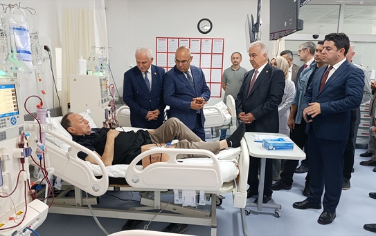 Giresun Eynesil'de bitkin bulunan kızıl şahin bakım sonrası doğaya salındı