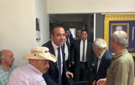 İYİ Partili Yılmaz Çorum'da çiftçiye seslendi, devletin borcunu ödemesini istedi