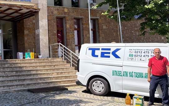 Gökçeada'da yaz sezonu başından bu yana 5 ton atık yağ toplandı