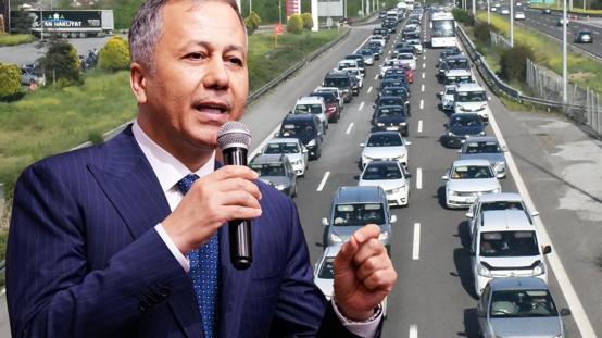  Bakan Yerlikayadan bayramda trafiğe çıkacak sürücülere uyarı