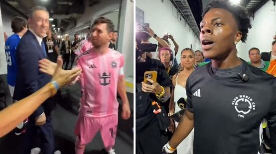Neye uğradığını şaşırdı! Ronaldo hayranı IShowSpeede Messi şoku 