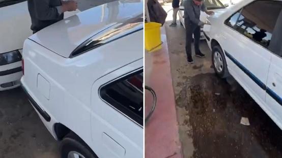 Türk vatandaşı, İranda gördüğü manzara karşısında şaşkına döndü