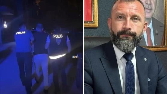 Kendisine saldıran komşusunu ağır yaralayan AK Partili ilçe başkanı tutuklandı