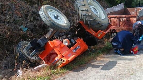 Traktör altında kalan 3 yaşındaki çocuk hayatını kaybetti