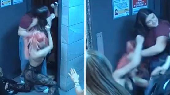 Gece kulübünde skandal: Ünlü fenomen, anne ve kızını tuvalette dövdü!