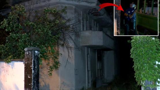 Manzara izlemek için girdikleri metruk villada erkek cesediyle karşılaştılar