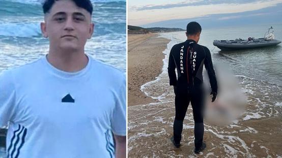 Denizde kaybolan 18 yaşındaki gençten acı haber