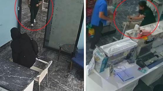 Deprem sırasında serum takılı köpeğin yanına koştu