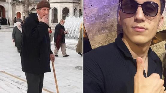 Devrilen otomobil dede ve torununa mezar oldu