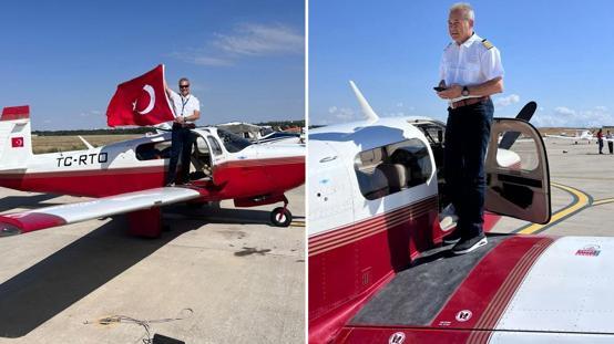 Düşen uçağın pilotunun son fotoğrafı yürekleri yaktı