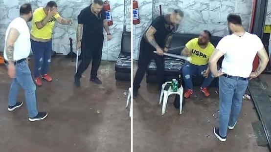 Anlaşmazlık yaşadığı kişiyi levyeyle dövdüler