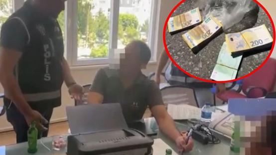 SGKda rüşvet skandalı: Poşetin içinden balya balya Euro çıktı