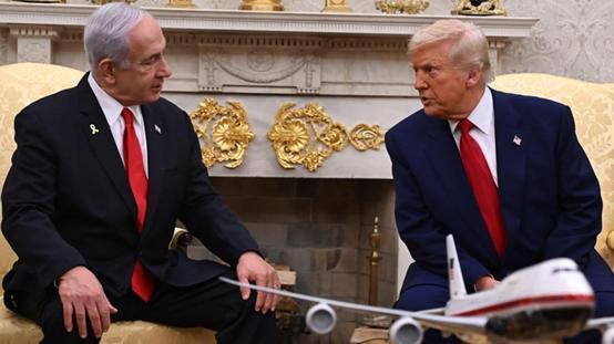 Soykırım yapan İsrail Nobel Barış Ödülü adaylık mektubunu Trumpa sundu