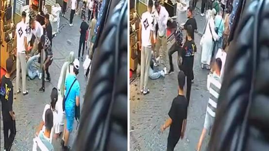 Sokakta yürürken tartıştığı 3 kişi tarafından sopa ve tekmelerle darbedildi